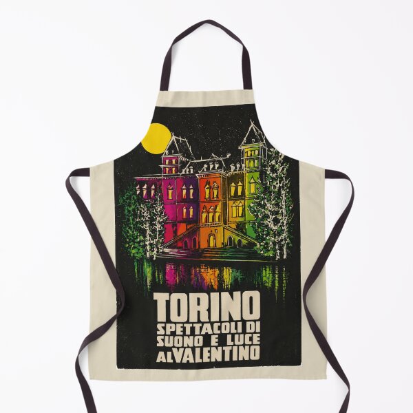 Item preview, Turin Sound and Light 1950 - Vintage Castle Poster designed and sold by Torinostalgia.