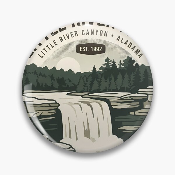 Item preview, Little River Falls Little River Canyon Alabama designed and sold by DetourDgn.