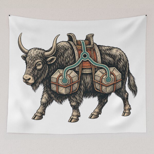Item preview, Load-Balancing Yak – DevOps SRE Design designed and sold by yagniikd-.