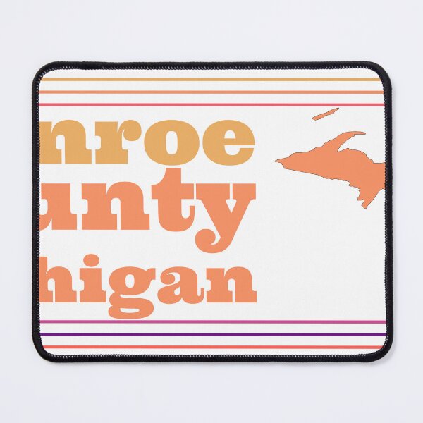 Item preview, Monroe County Michigan Highlighted on State Map designed and sold by TheIconSmith.