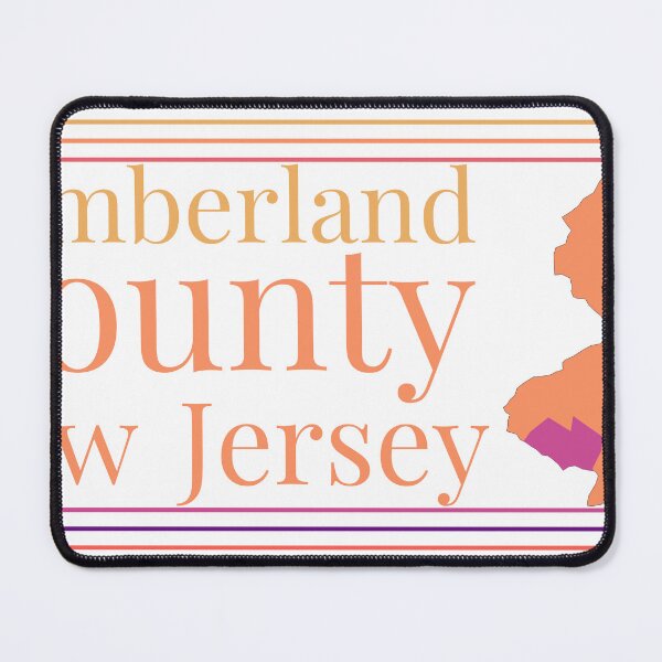 Item preview, Cumberland County New Jersey Highlighted on State Map designed and sold by TheIconSmith.