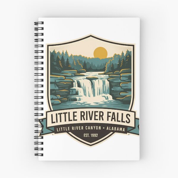 Item preview, Cataratas de Little River Cañón de Little River Alabama designed and sold by DetourDgn.