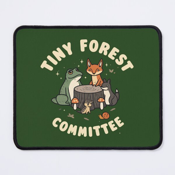 Item preview, Tiny Forest Committee – Cute Forest Animal Assembly designed and sold by dude-sign.