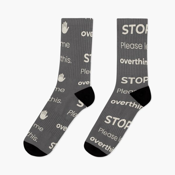 Item preview, Stop Please Let Me Overthink This Shirt Design | Sarcastic Overthinking Typography Design | Introvert Humor Graphic | Minimalist Mental Health Quote designed and sold by SergioMiklos.