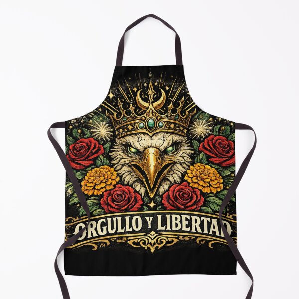 Item preview, Orgullo y Libertad Crown Eagle T-Shirt | Mexican Pride Floral Independence Design designed and sold by irfanshikh.