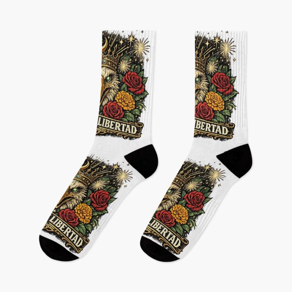 Item preview, Orgullo y Libertad Crown Eagle T-Shirt | Mexican Pride Floral Independence Design designed and sold by irfanshikh.