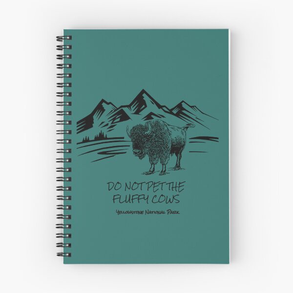 Item preview, Do Not Pet the Fluffy Cows funny bison buffalo Yellowstone designed and sold by eloisestewart.