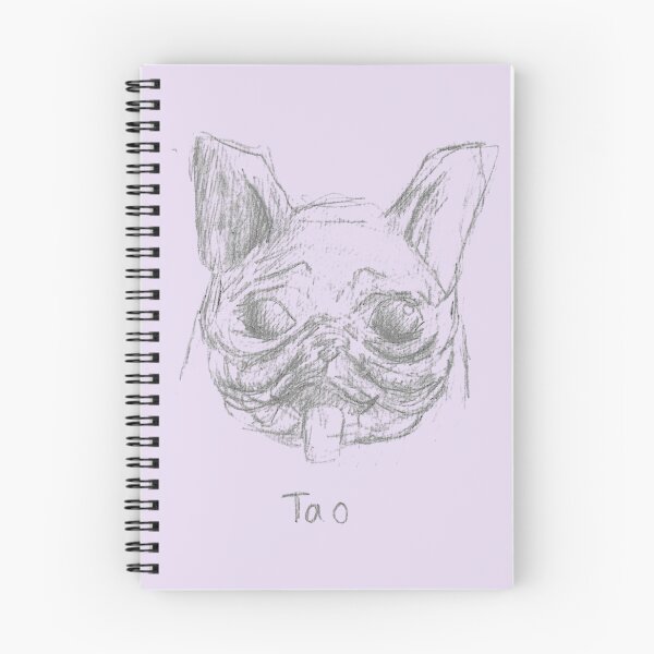 Item preview, Copy of Tao French Bulldog Gift Dog Pet Portait Pencil Sketch Lavender designed and sold by BOKEbyTC.