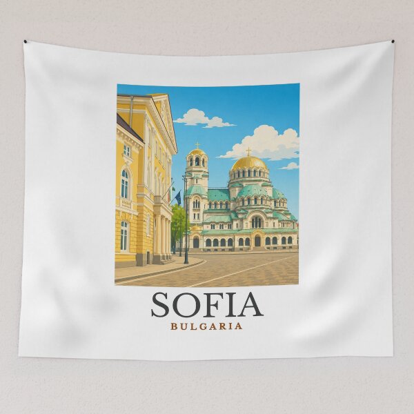 Item preview, Sofia - Bulgaria designed and sold by GoodOldVintage.