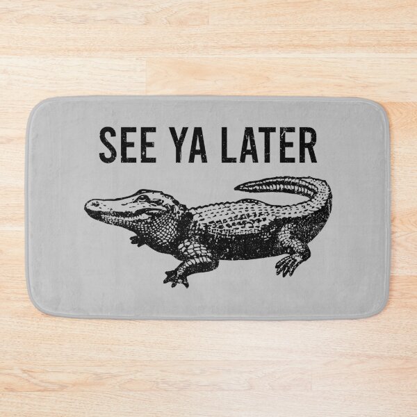 Item preview, See Ya Later - Alligator Funny Animal Pun designed and sold by malicaferrha.