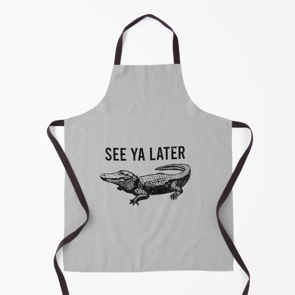 Item preview, See Ya Later - Alligator Funny Animal Pun designed and sold by malicaferrha.
