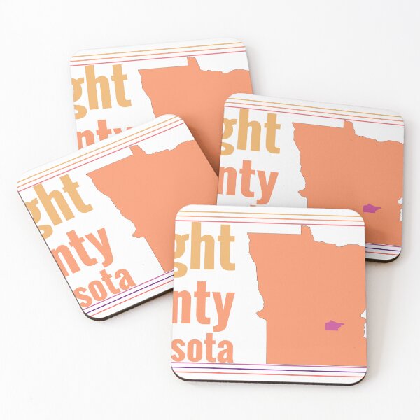Item preview, Wright County Minnesota Highlighted on State Map designed and sold by TheIconSmith.