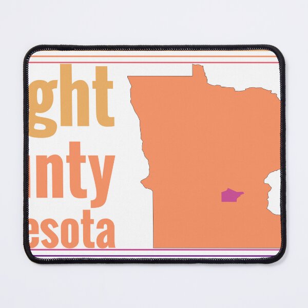 Item preview, Wright County Minnesota Highlighted on State Map designed and sold by TheIconSmith.
