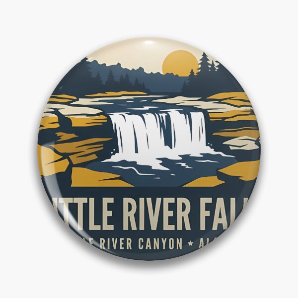 Item preview, Cataratas de Little River Cañón de Little River Alabama designed and sold by DetourDgn.