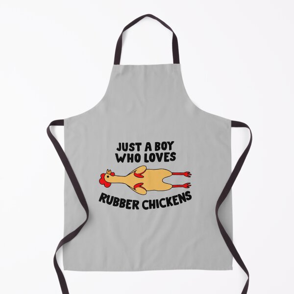 Item preview, Just A Boy Who Loves Rubber Chickens - Funny Rubber Chicken designed and sold by malicaferrha.