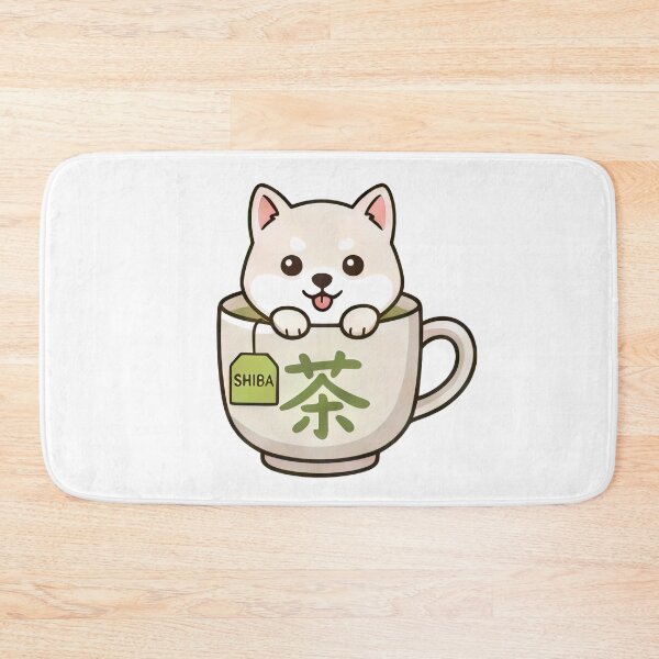 Item preview, White Shibsinu & GreenTea designed and sold by Black Cat Matters.