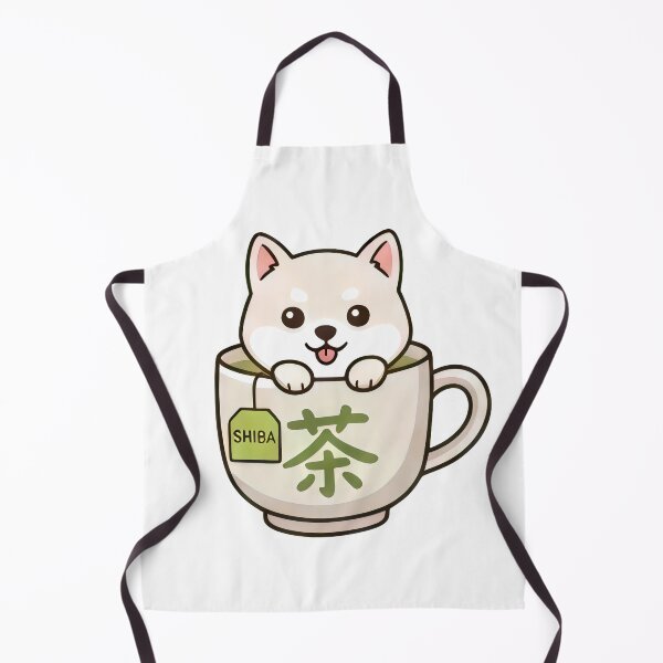 Item preview, White Shibsinu & GreenTea designed and sold by Black Cat Matters.