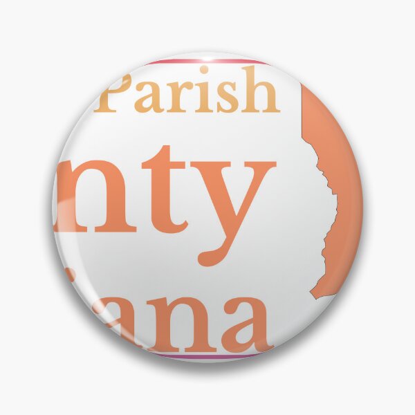 Item preview, Livingston Parish County Louisiana Highlighted on State Map designed and sold by TheIconSmith.