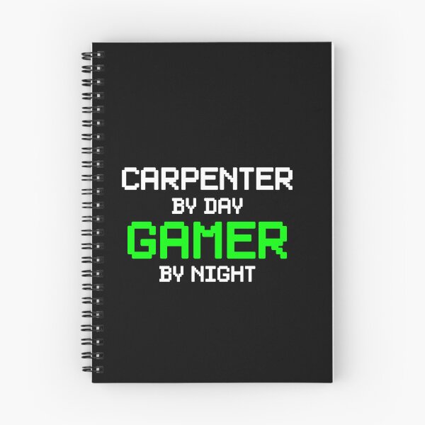 Item preview, Carpenter By Day, Gamer By Night - Funny Carpenter Gamer designed and sold by malicaferrha.