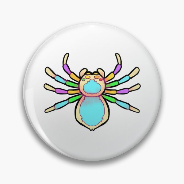 Item preview, Ew Bugs Spooky Cute Rainbow Spider Halloween Graphic designed and sold by Thedustyart.