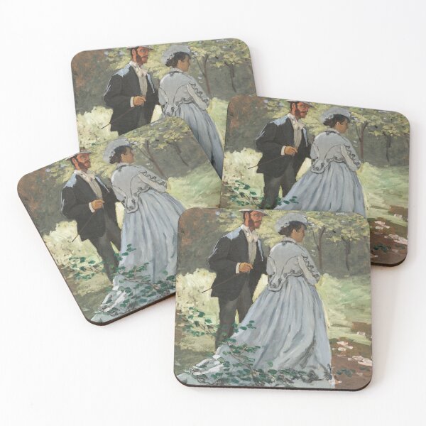 Item preview, Dreamy Monet-Inspired Nature Painting designed and sold by Matari-matari.