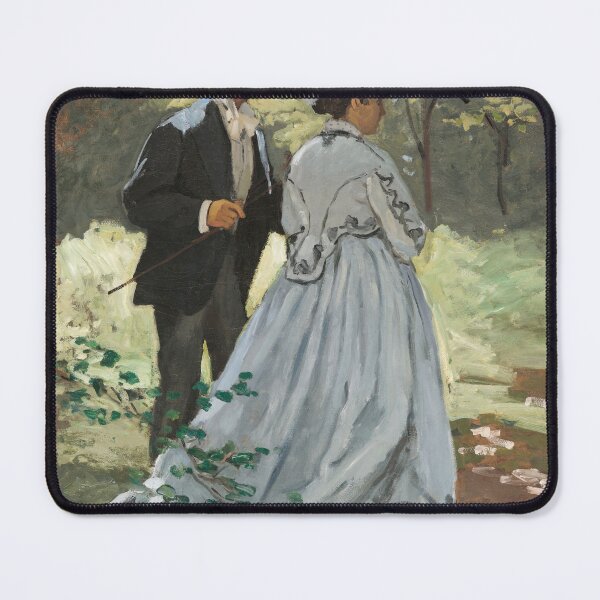 Item preview, Dreamy Monet-Inspired Nature Painting designed and sold by Matari-matari.