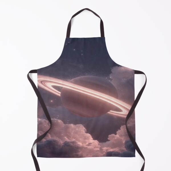 Item preview, Cosmic Pink Planet Space Scene Artwork designed and sold by NivyasArtistry.