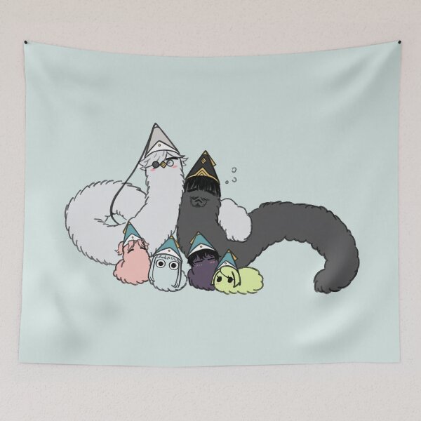 Item preview, Cozy Slime Wizard Cuddle Pile designed and sold by PRINTATSTUDIO.