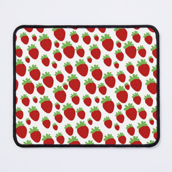 Item preview, Sweet Strawberry Kids Pattern - Bright Red Berry Repeat - Cute Fruit Nursery Decor - Summer Baby Gift designed and sold by Marina Khromova.