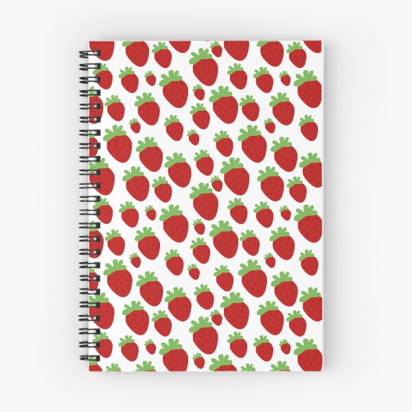 Item preview, Sweet Strawberry Kids Pattern - Bright Red Berry Repeat - Cute Fruit Nursery Decor - Summer Baby Gift designed and sold by Marina Khromova.