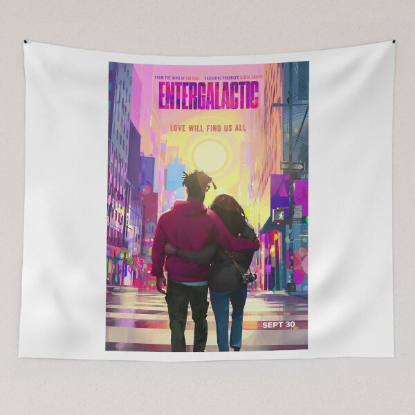 Item preview, Singer of Rapper Kid Entergalactic Poster designed and sold by arisotaless.
