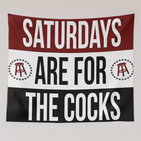 Item preview, Poster Saturdays are for the cocks designed and sold by BrianCleghorn.