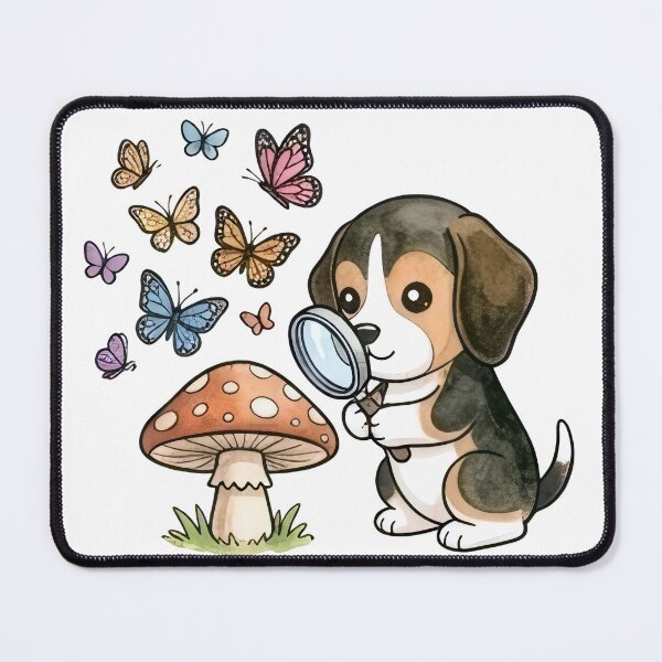Item preview, Beagle designed and sold by Black Cat Matters.