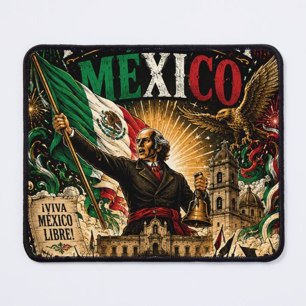 Item preview, Independencia de Mexico Historic Revolution T-Shirt | Viva Mexico Libre Patriotic Graphic designed and sold by irfanshikh.