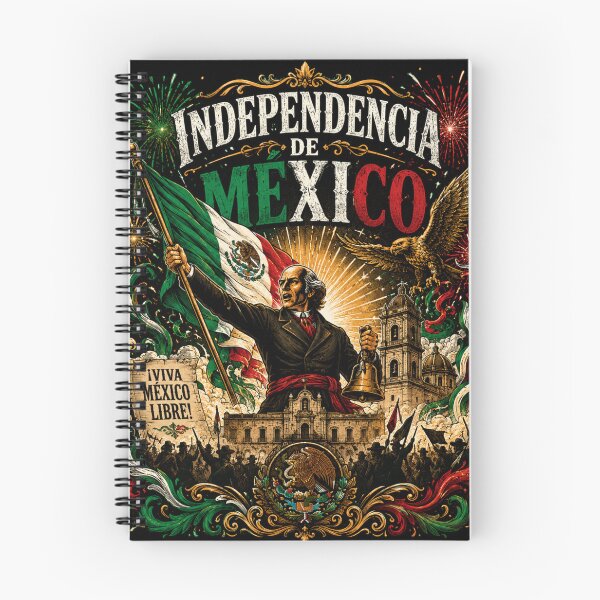 Item preview, Independencia de Mexico Historic Revolution T-Shirt | Viva Mexico Libre Patriotic Graphic designed and sold by irfanshikh.