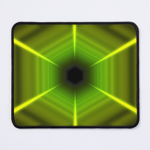 Item preview, Yellow to Green Hexagonal Tunnel designed and sold by Electric Shock!! Design.