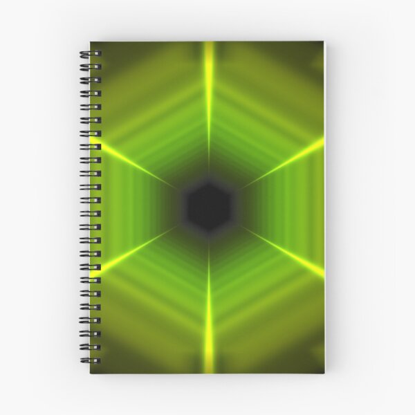 Item preview, Yellow to Green Hexagonal Tunnel  designed and sold by Electric Shock!! Design.