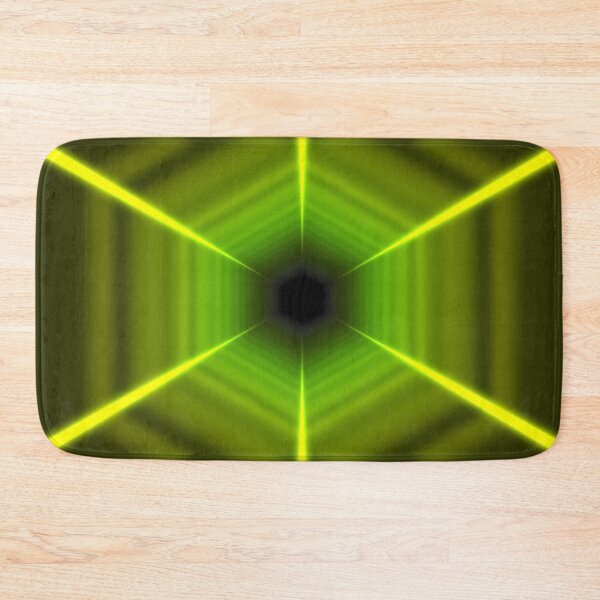 Item preview, Yellow to Green Hexagonal Tunnel  designed and sold by Electric Shock!! Design.