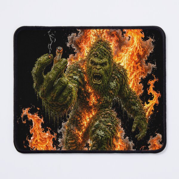 Item preview, CRYPTIDS - Sasquatch - don't litter in the forest designed and sold by MetusArt.