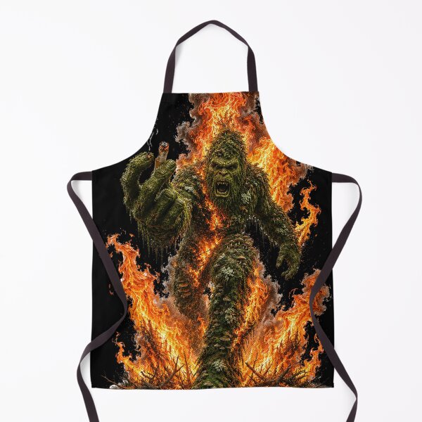 Item preview, CRYPTIDS - Sasquatch - don't litter in the forest designed and sold by MetusArt.