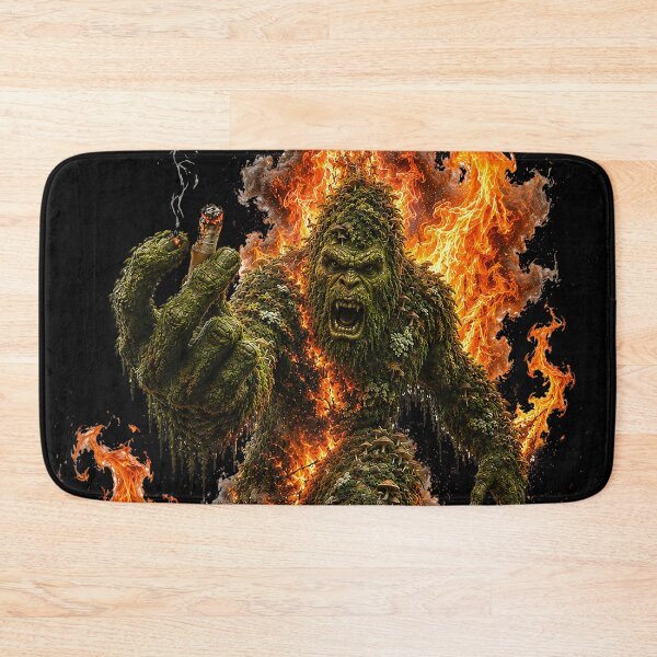 Item preview, CRYPTIDS - Sasquatch - don't litter in the forest designed and sold by MetusArt.