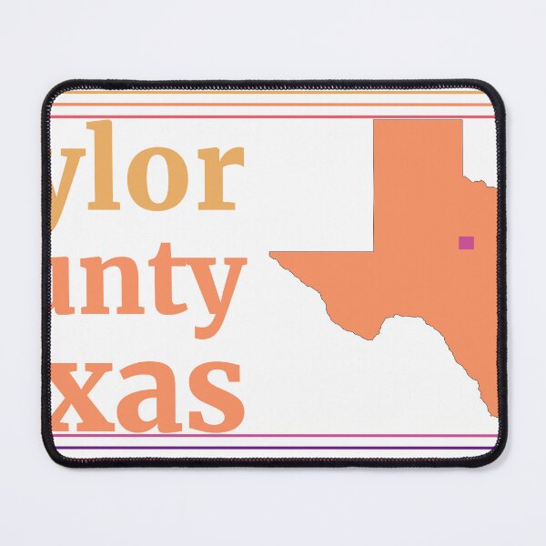 Item preview, Taylor County Texas Highlighted on State Map designed and sold by TheIconSmith.