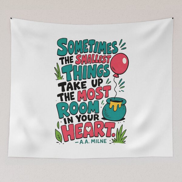 Item preview, Room In Your Heart Quote designed and sold by BrambleBox.