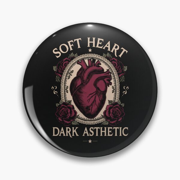 Item preview, Soft Heart – Dark Aesthetic Anatomical Heart designed and sold by dude-sign.