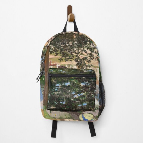 Item preview, River by Claude Monet Inspired Impressionist Landscape designed and sold by Matari-matari.