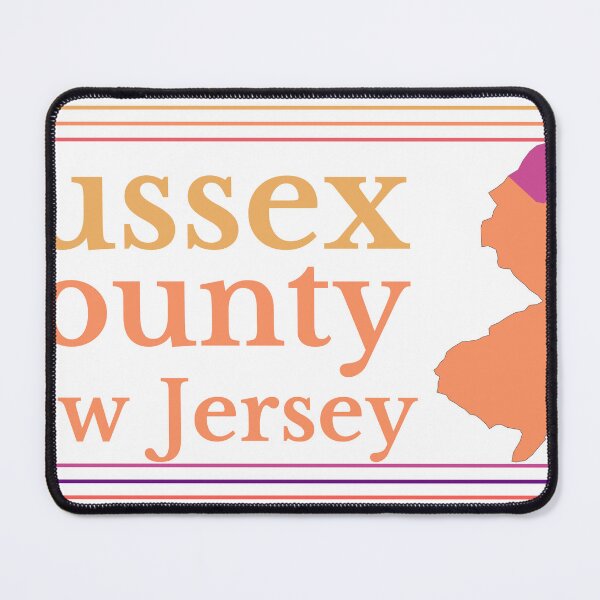 Item preview, Sussex County New Jersey Highlighted on State Map designed and sold by TheIconSmith.