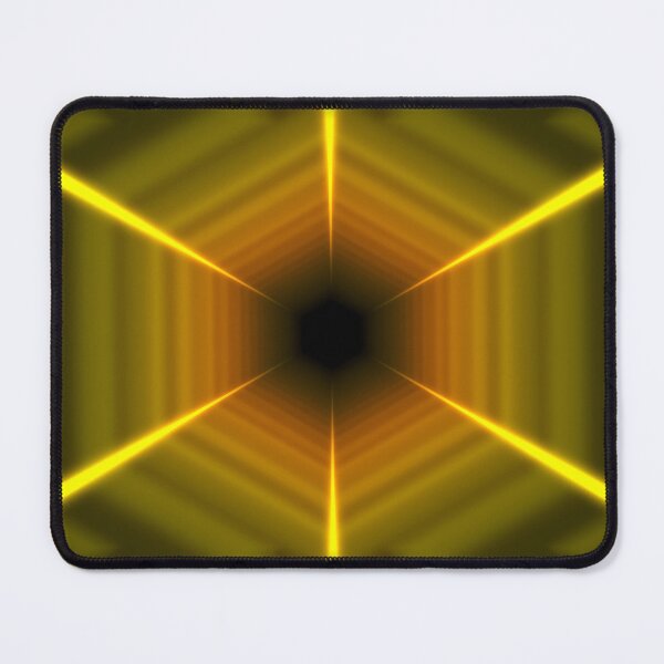 Item preview, Yellow to Orange Hexagonal Tunnel designed and sold by Electric Shock!! Design.