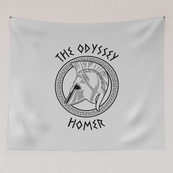 Item preview, The Odyssey Homer Greek Helmet Ancient Mythology Literature II designed and sold by Lemon Pepper.