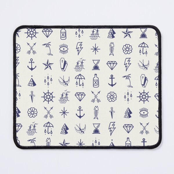 Item preview, Uncle Knuckles – Navy on Off White designed and sold by StudioNakamura.