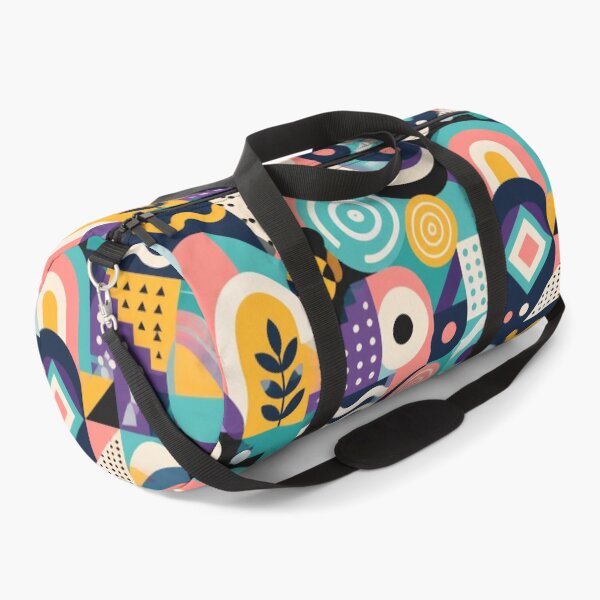 Item preview, Modern Abstract Geometric Pattern | Mid Century Shapes & Retro Colour Blocks designed and sold by My Gluten Free Life UK.